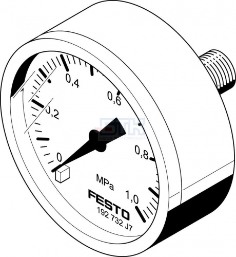 192732 Манометр MA-40-1-G1/8-MPA FESTO 192732 Манометр MA-40-1-G1/8-MPA FESTO