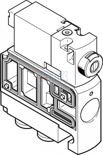 547291 Распределитель с электроуправлением CPVSC1-M1H-M-H-M5 FESTO