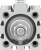 188251 Короткоходовый цилиндр ADVC-40-25-A-P FESTO